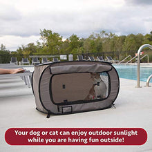 Load image into Gallery viewer, SportPet Designs Large Pop Open Kennel, Portable Cat Cage Kennel, Waterproof Pet bed, Carrier Collection
