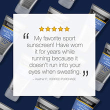 Load image into Gallery viewer, Neutrogena Sport Face Sunscreen, Oil-Free Sunscreen Lotion with Broad Spectrum UVA/UVB SPF 70+ Protection, Sweat-Resistant &amp; Water-Resistant Active Sport Sunscreen, 2.5 fl. oz
