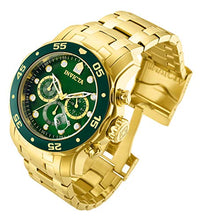 Load image into Gallery viewer, Invicta Men's 0075 Pro Diver Chronograph 18k Gold-Plated Watch
