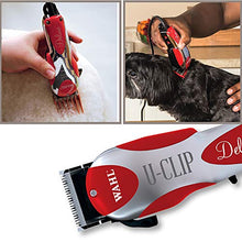 Load image into Gallery viewer, Wahl Professional Animal Deluxe U-Clip Pet, Dog, &amp; Cat Clipper &amp; Grooming Kit (#9484-300), Red and Chrome
