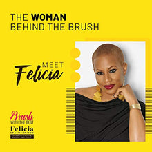 Load image into Gallery viewer, Felicia Leatherwood Red Detangler Brush - For Kinky, Curly, Wavy 4c or Straight Hair - Tame Your Tangles Smooth Your Coils - Pain Free for All Ages
