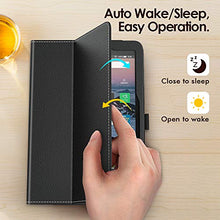 Load image into Gallery viewer, Dadanism Case for All-New Kindle Fire HD 8 Tablet(10th Generation 2020 Release) &amp; Fire HD 8 Plus, Premium PU Leather Lightweight Slim Smart Stand Cover with Auto Wake/Sleep - Black
