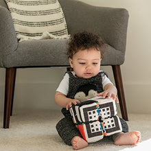 Load image into Gallery viewer, Baby Einstein Infinity Block High Contrast Soft Block Toy, Newborns and up
