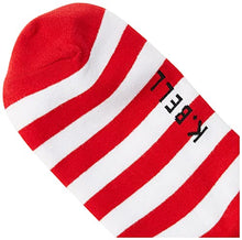 Load image into Gallery viewer, K. Bell Women's Original Collection Novelty Casual Crew Socks, American Flag (Red/White/Blue), Shoe Size: 4-10

