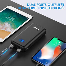 Load image into Gallery viewer, Power Bank Portable Charger 26800mAh Portable Phone Charger with Dual Ports Output,Phone Battery Pack Backup Charger with Visible LED Display External Charger for iPhone,Samsung Galaxy,iPad and More.
