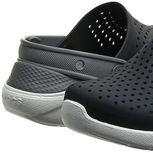 Load image into Gallery viewer, Crocs Kids' LiteRide Clog , Black/White, 7 Toddler
