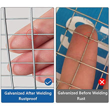Load image into Gallery viewer, Amagabeli 48x100 Hardware Cloth 1/4 Inch Galvanized Welded Cage 23gauge Fence Mesh Roll Garden Plant Supports Poultry Netting Square Chicken Wire Snake Fencing Gopher Racoons Rabbit Pen Gutter Guard
