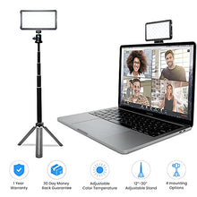 Load image into Gallery viewer, Lume Cube Broadcast Lighting Kit | Zoom Lighting, Webcam Light for Computer | Video Conference Lighting Kit for Laptop with Adjustable Brightness &amp; Color Temperature, Tripod &amp; Suction Mount Included
