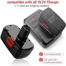 Load image into Gallery viewer, Upgraded 2 Packs C3 Replacement Battery Compatible with Craftsman 19.2 Volt Battery 3.6Ah DieHard 130279005 130279003 315.113753 315.115410 1323903
