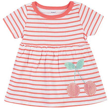 Load image into Gallery viewer, Gerber Baby Girls 3-Piece Dress, Diaper Cover and Headband Set, Doodles, 5T
