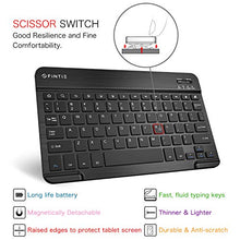 Load image into Gallery viewer, Fintie Keyboard Case for Samsung Galaxy Tab S6 Lite 10.4'' 2020 Model SM-P610 (Wi-Fi) SM-P615 (LTE), Slim Stand Cover with Secure S Pen Holder Detachable Wireless Bluetooth Keyboard, Black

