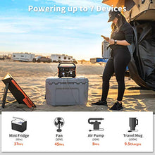 Load image into Gallery viewer, Jackery Portable Power Station Explorer 500, 518Wh Outdoor Solar Generator Mobile Lithium Battery Pack with 110V/500W AC Outlet (Solar Panel Optional) for Road Trip Camping, Outdoor Adventure
