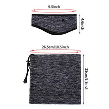 Load image into Gallery viewer, 4 Pieces Winter Ear Warmer Headband Winter Neck Gaiter for Cold Weather Running Sweatband Sports Non Slip for Girls Women Men Fleece Headband Ear Cover Muffs for Jogging Cycling Yoga

