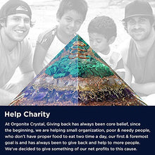 Load image into Gallery viewer, Orgonite Crystal Love Attraction Orgone Pyramid With Rose Quartz, Amethyst, Malachite – Crystals of Unconditional Love and Healing
