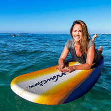 Load image into Gallery viewer, Wavestorm 8' Surfboard, Sunburst Graphic
