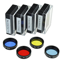 Load image into Gallery viewer, Gosky Astronomical Telescope Accessory Kit - with Telescope Plossl Eyepieces Set, Filter Set, 2X Barlow Lens
