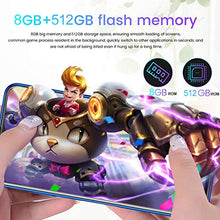 Load image into Gallery viewer, Mobile Phone, Mate36 Android 10.0, 6.7-inch Water Drop Full Screen, Unlocked 5G Smartphone SIM Free Calls, 4800mAh Large Battery Fast Charging, 13MP+24MP Dual Camera, 8GB+512GB, Fingerprint, Face ID
