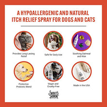 Load image into Gallery viewer, SKOUT'S HONOR: Probiotic Itch Relief Spray for Dogs &amp; Cats - Anti-Itch Spray with Oatmeal - 8 fl oz - Soothes and Hydrates Itchy, Irritated Skin - Hypoallergenic - Non-Medicated - Long-Lasting Relief
