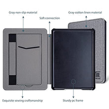 Load image into Gallery viewer, Miroddi Kindle 10th Generation Case ,Kindle Cover Case, Fits All New Kindle 10th Generation 2019 - NOT Fit Kindle Paperwhite or Kindle Oasis, PU Leather Smart Cover with Auto Sleep Wake, Slot Gray
