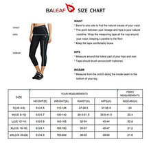 Load image into Gallery viewer, BALEAF Women's Bike Shorts 3D Padded Cycling Pants Capris Biking Tights Leggings Breathable 3/4 Long Spin UPF 50+ Black Line Size M
