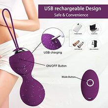 Load image into Gallery viewer, Kegel Exercise Weights for Women - Ben Wa Kegel Balls for Beginners &amp; Advanced Pelvic Floor Exercises, 3 Weights Kegel Exercise Products Training Kits for Resolves Incontinence &amp; Bladder Control
