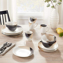 Load image into Gallery viewer, Gourmet Basics by Mikasa Caden 16-Piece Dinnerware Set, Service for 4 - ,Assorted
