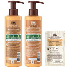 Load image into Gallery viewer, Garnier Haircare Whole Blends Sulfate Free Remedy Honey Treasures Replenishing Shampoo and Conditioner, Nourishes and Protects Very Damaged Hair, with Mask Sample (Package May Vary),, 12 Fl Oz

