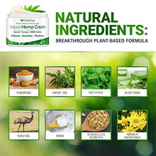 Load image into Gallery viewer, Ramina Natural Hemp Extract Pain Relief Cream - Made in USA - Potent Turmeric, MSM &amp; Arnica - Relieves Inflammation, Muscle, Joint, Back, Knee, Nerves &amp; Arthritis Pain - Non-GMO - 2 fl. oz
