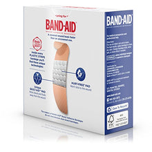 Load image into Gallery viewer, Band-Aid Brand Adhesive Bandages, Plastic Strips, ONE SIZE FITS ALL, 60 Count (Pack of 3)
