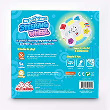 Load image into Gallery viewer, BEST LEARNING My Spin &amp; Learn Steering Wheel - Interactive Educational Toys for 6 to 36 Months Old Infants, Babies, Toddlers - Learn Colors, Shapes, Feelings &amp; Music Game - Ideal Baby Toy Gifts
