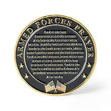 Load image into Gallery viewer, US Air Force Armed Forces Prayer Coin - USAF Valor Challenge Coin – Gift for Airmen (AIR Force)
