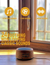 Load image into Gallery viewer, Douni Sleep Sound Machine - White Noise Machine with 24 Soothing Sounds for Sleeping &amp; Relaxation, Timer &amp; Memory Function,Sleep Therapy for Kid, Adult, Nursery, Home,Office,Travel.Wood Grain

