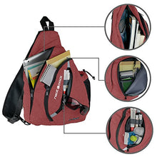 Load image into Gallery viewer, Versatile Canvas Sling Bag / Urban Travel Backpack | Wear Over Shoulder or Crossbody for Men &amp; Women, by NeatPack

