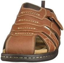 Load image into Gallery viewer, Dockers Mens Searose Outdoor Sport Fisherman Sandal Shoe Rust, 11
