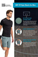 Load image into Gallery viewer, Dry FIT Gym Shorts for Men - Mens Workout Running Shorts - Moisture Wicking with Pockets and Side Hem Burgundy
