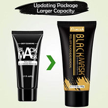 Load image into Gallery viewer, Blackhead Remover Mask Activated Charcoal Peel Off Black Mask for All Skin Types Deep Cleansing Pore &amp; Acne by Nimiah

