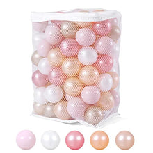 Load image into Gallery viewer, Heopeis Ball Pit Balls Crawl Balls Crush Proof Plastic Ball for Infant Ball Pit Children's Toy Balls Pearl Ocean Balls, 2.2inches,100Pcs.
