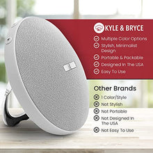 Load image into Gallery viewer, Kyle &amp; Bryce - Sleep Therapy Sound Machine - White Noise Machine - 18 Sleep Machine Soundtracks - Sound Machine for Baby &amp; Adults, Home, Office, and Meditation… (White)
