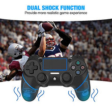 Load image into Gallery viewer, Controller for Playstation 4, Y Team Wireless PS4 Controller for PS4, Gamepad Joystick Remote Controller Compatible with Playstation 4/Pro/Slim/PC, Dual Vibration/Audio Function/Charging Cable (Blue)
