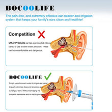 Load image into Gallery viewer, BOCOOLIFE Electric Earwax Removal Ear Irrigation System - Electric Ear Irrigation Kit Ear Cleaner Ear Wax Washer Safe and Easy Ear Cleaning with 4 Pressure Levels, 5 Disposable Tips &amp; Ear Catch Basin
