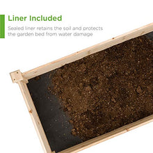 Load image into Gallery viewer, Best Choice Products 96x24x10in Outdoor Wooden Raised Garden Bed Planter for Vegetables, Grass, Lawn, Yard - Natural
