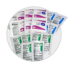 Load image into Gallery viewer, OSHA &amp; ANSI First Aid Kit Refill/Upgrade, 50 Person, 196 Pieces, ANSI 2015 Class B - Includes Splint, Tourniquet, Tools, Single dose and More: Fill Your kit or use to Upgrade to Current regulations
