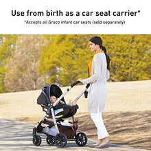 Load image into Gallery viewer, Graco Modes Pramette Stroller | Baby Stroller with True Bassinet Mode, Reversible Seat, One Hand Fold, Extra Storage, Child Tray, Pierce
