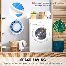 Load image into Gallery viewer, Portable Washing Machine, Mini Ultrasonic Turbine Washer with Bucket &amp; USB Plug, Foldable Washer Machine for Apartments Dorm Business Trip RV Camping, 10W
