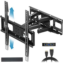 Load image into Gallery viewer, Everstone TV Wall Mount for Most 32"-65" TVs Heavy Duty Dual Arm Articulating Full Motion Tilt Swivel 14" Extension Bracket,LED,LCD,OLED&amp;Plasma Flat Screen Curved TV,Up to VESA 400mm,Height Adjustable
