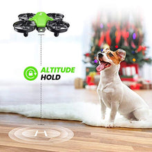 Load image into Gallery viewer, Potensic Upgraded A20 Mini Drone Easy to Fly Even to Kids and Beginners, RC Helicopter Quadcopter with Auto Hovering, Headless Mode, 3 Batteries and Remote Control, Gift Choice for Boys and Girls
