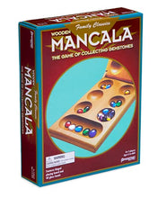 Load image into Gallery viewer, Pressman Mancala - Real Wood Folding Set, with Multicolor Stones by Pressman
