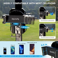 Load image into Gallery viewer, Magnetic Golf Cart Phone Holder,Golf Cart Accessories With Bluetooth Wireless Selfie Button Clicker,Record Golf Swing for Golf Training Aid and Correct Your Swing Posture,Golf Gifts for Men/Women
