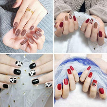 Load image into Gallery viewer, Beetles Winter Green Gel Nail Polish Kit - Olive Green Avocado Gel Polish Set Navy Blue Dark Blue Turquoise Soak Off Nail Lamp Nail Gel Kit, 7.3 ml Each Bottle Gifts Box
