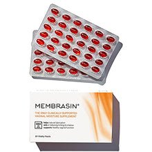 Load image into Gallery viewer, Membrasin Feminine Moisturizer Supplement for Dryness - Natural &amp; Estrogen Free - Daily Oral Supplement Clinically Supported to Help Maintain Natural Feminine Moisture - Aids in Reducing Feminine Area Burning &amp; Itching for Women &amp; Menopause
